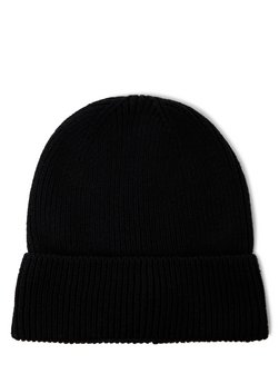 Herren Beanie mit Woll-Anteil -Solid