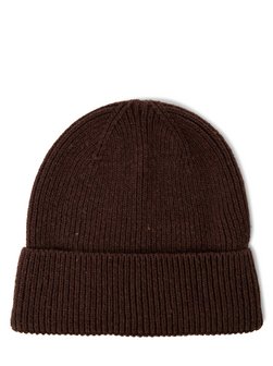Herren Beanie mit Woll-Anteil -Solid