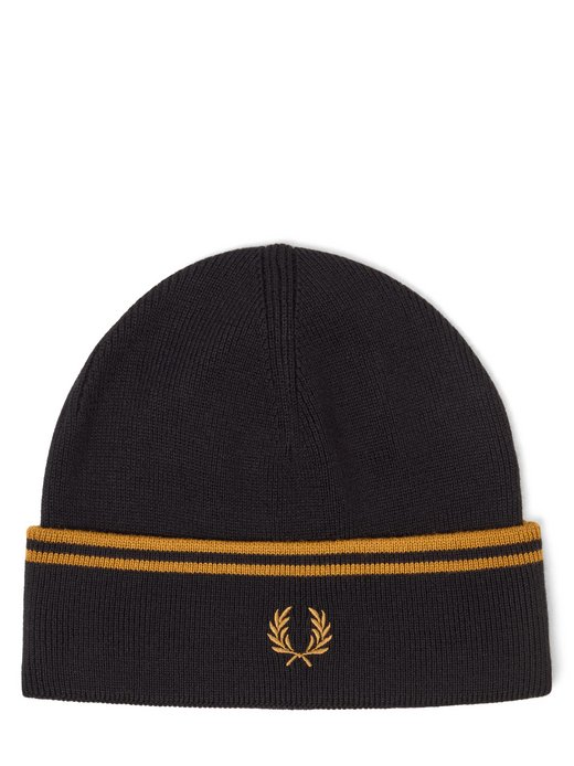 Herren Beanie mit Wollanteil