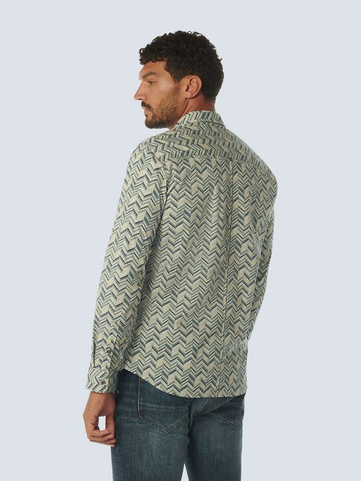 Herren Bedrucktes Hemd