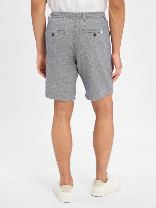 Herren Bermudas mit Leinen-Anteil - SLMRegular-Brody