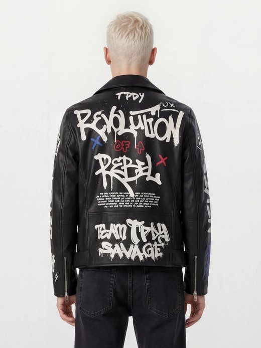 Herren Bikerjacke  -  Danis