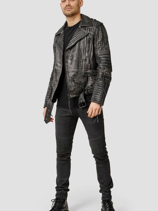 Herren Bikerjacke  -  Geralt