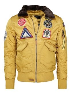 Artikelbild Herren Bomberjacke von Topgun in gold uni