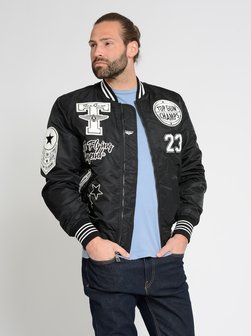 Artikelbild Herren Bomberjacke von Topgun in schwarz uni