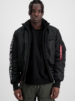 Artikelbild Herren Bomberjacke von Alpha Industries in schwarz uni