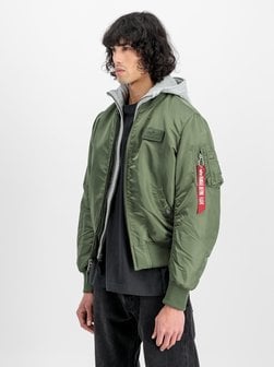 Artikelbild Herren Bomberjacke von Alpha Industries in grün uni