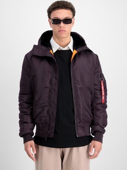 Artikelbild Herren Bomberjacke von Alpha Industries in lila uni