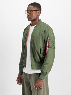 Artikelbild Herren Bomberjacke von Alpha Industries in grün uni