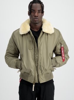 Artikelbild Herren Bomberjacke von Alpha Industries in grau uni