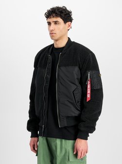 Artikelbild Herren Bomberjacke von Alpha Industries in schwarz uni