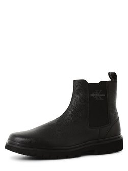 Artikelbild Herren Boots aus Leder von Calvin Klein Jeans in schwarz uni