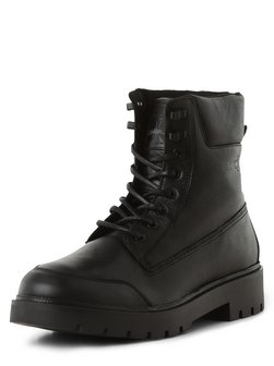 Artikelbild Herren Boots aus Leder von Calvin Klein Jeans in schwarz uni