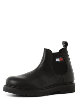 Artikelbild Herren Boots aus Leder von Tommy Jeans in schwarz uni