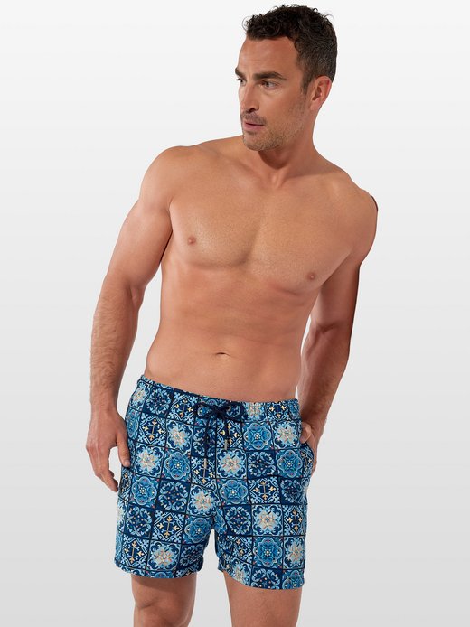 Herren Boxer-Badehose  -  Beach Boxer Maiolica
