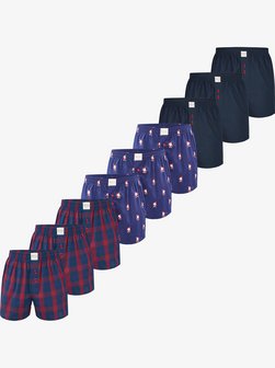 Artikelbild Herren Boxer  -  Chrstimas Boxer 9er Pack von Phil & Co. Berlin in mehrfarbig bedruckt