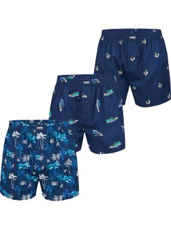 Artikelbild Herren Boxer  -  Print Sets von HAPPY SHORTS in mehrfarbig bedruckt