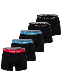 Artikelbild Herren Boxershort 5er Pack von Tom Tailor in mehrfarbig uni