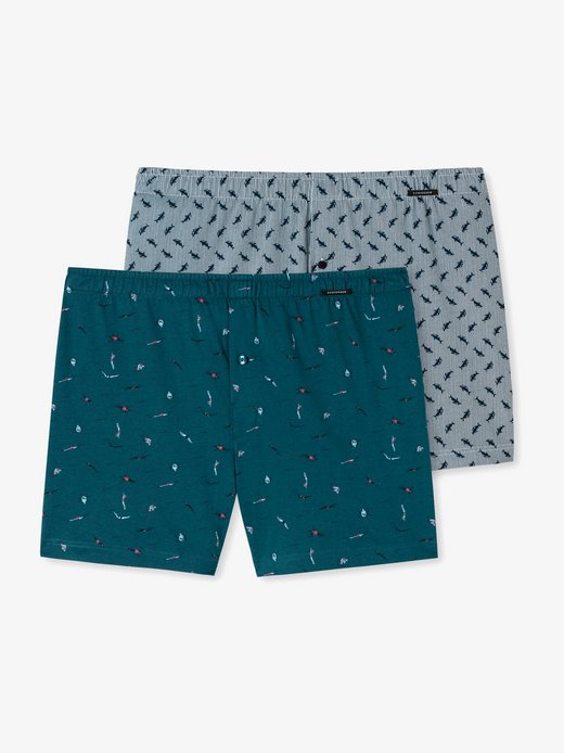 Herren Boxershorts  -  2er-Pack Fun Prints