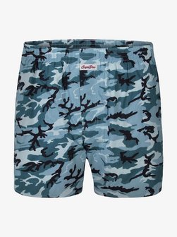 Herren Boxershorts  -  Snow Camouflage