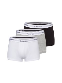 Artikelbild Herren Boxershorts im 3er-Pack von Calvin Klein in hellgrau weiß uni