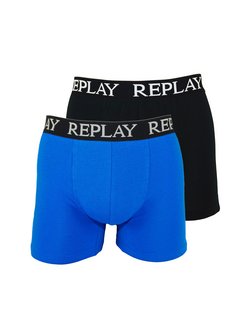 Artikelbild Herren Boxershorts von Replay in blau uni