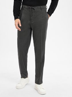 Artikelbild Herren Bundfaltenhose - Leroy von Selected in anthrazit meliert