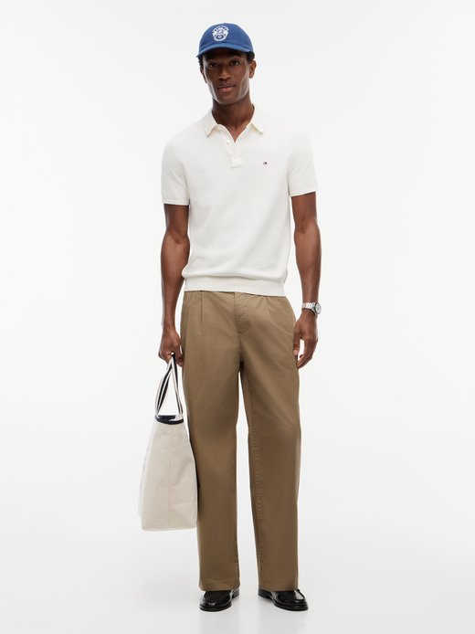Herren Bundfaltenhose - River