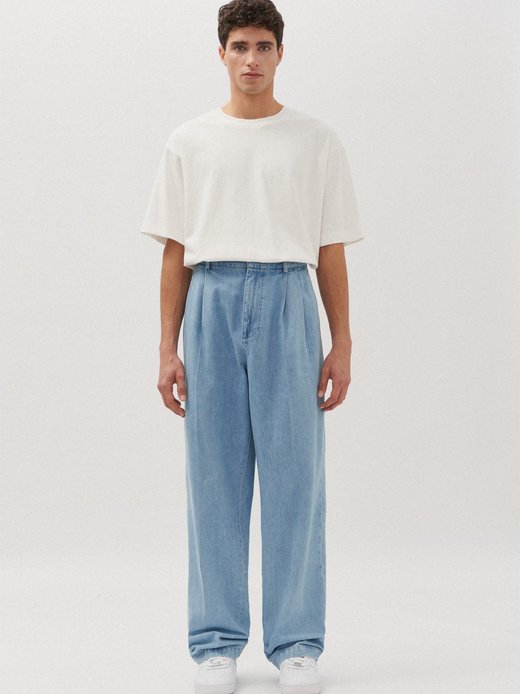 Herren Bundfaltenhose - Unisex - Oversized Fit