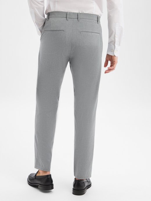 Herren Bundfaltenhose