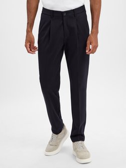 Herren Bundfaltenhose