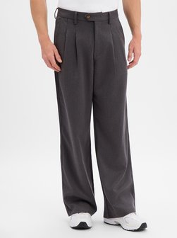 Herren Bundfaltenhose