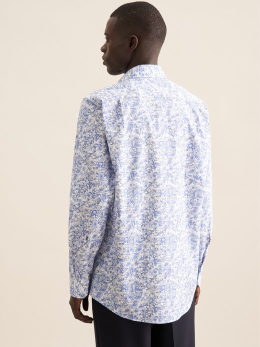 Herren Business Hemd - Floral