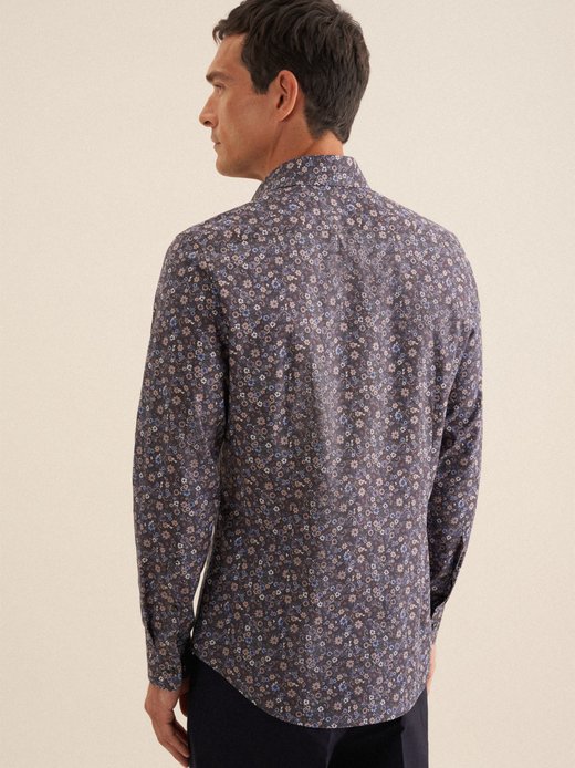 Herren Business Hemd - Floral