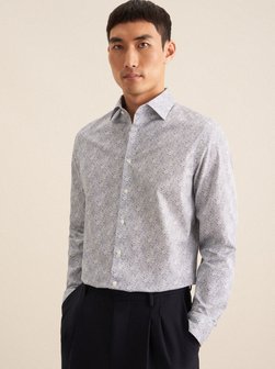 Herren Business Hemd - Floral