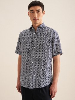 Herren Business Hemd - Floral