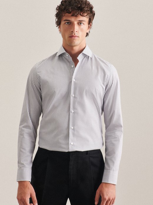 Herren Business Hemd - Gestreift