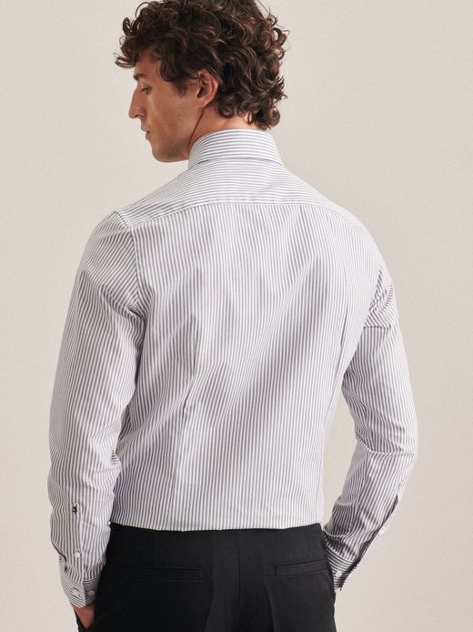 Herren Business Hemd - Gestreift