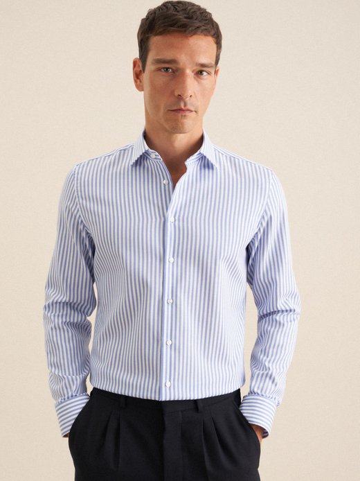 Herren Business Hemd - Gestreift