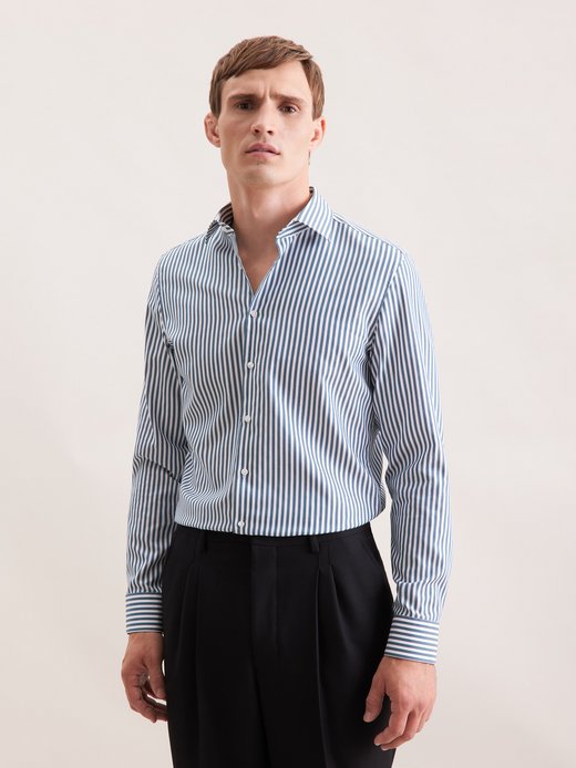 Herren Business Hemd - Gestreift