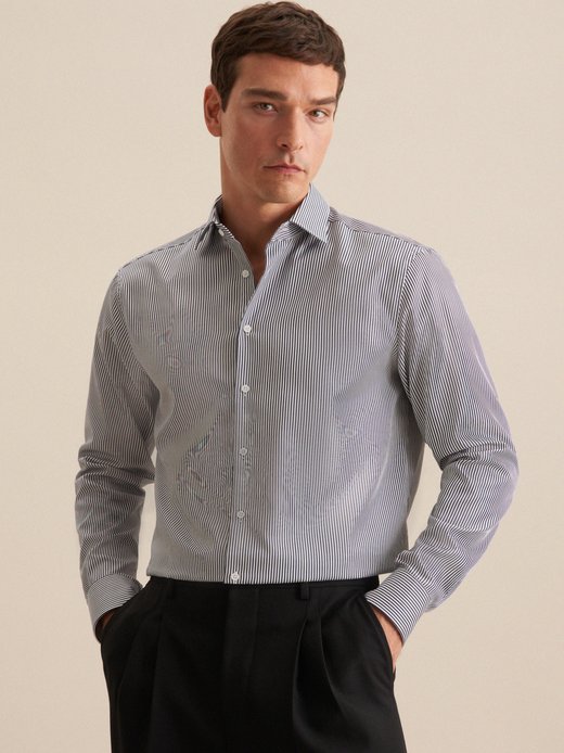 Herren Business Hemd - Gestreift