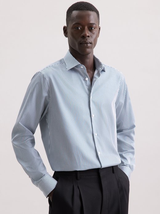 Herren Business Hemd - Gestreift