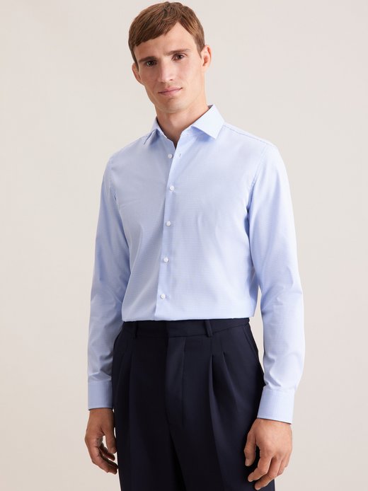 Herren Business Hemd - Karo