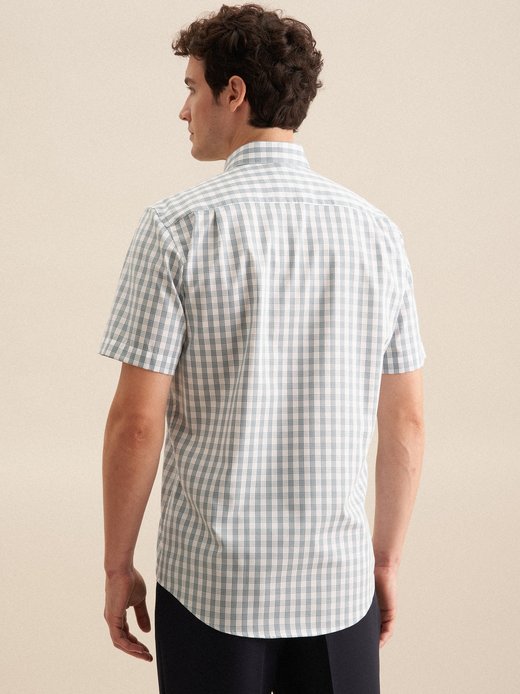 Herren Business Hemd - Karo