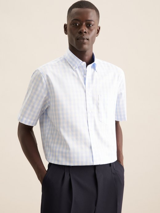 Herren Business Hemd - Karo