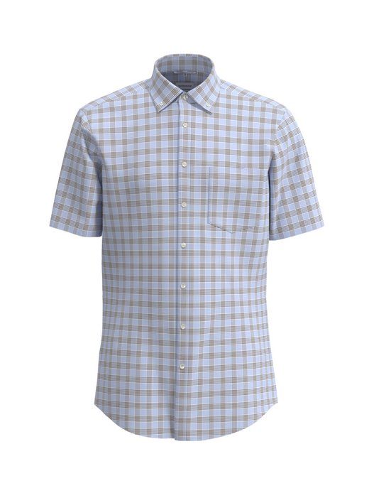 Herren Business Hemd - Karo