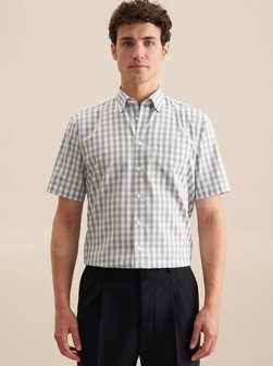 Herren Business Hemd - Karo