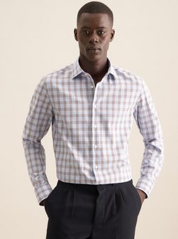 Herren Business Hemd - Karo