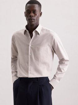 Herren Business Hemd - Karo