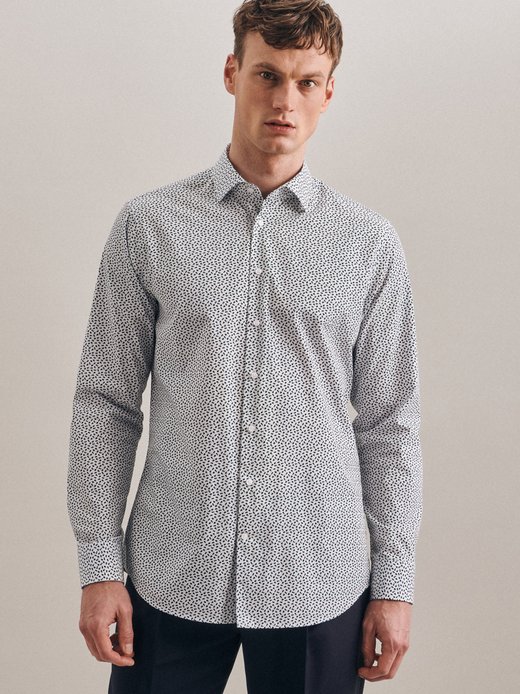 Herren Business Hemd - Shaped Fit